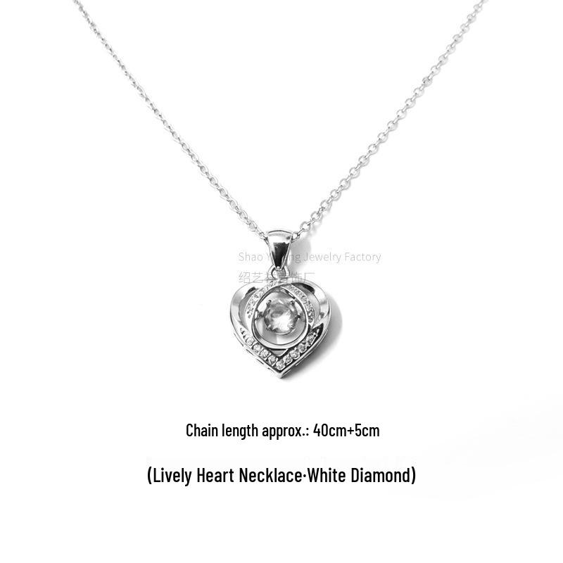 Lively Heart Pendant Necklace - Women s Luxury Zircon Heart Choker and Clavicle Chain Jewelry
Lively Heart Pendant Necklace - Women s Luxury Zircon Heart Choker and Clavicle Chain Jewelry