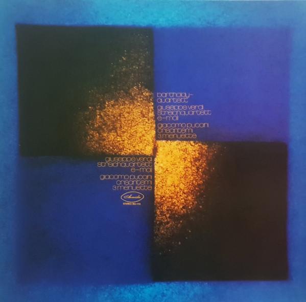 LP Record BARTHOLDYQUARTETT GIUSEPPE VERDI Streichquartett EMoll Crisantemi BQ113 ARMIDA 1971 Germany Classical Used
LP Record BARTHOLDYQUARTETT GIUSEPPE VERDI Streichquartett EMoll Crisantemi BQ113 ARMIDA 1971 Germany Classical Used