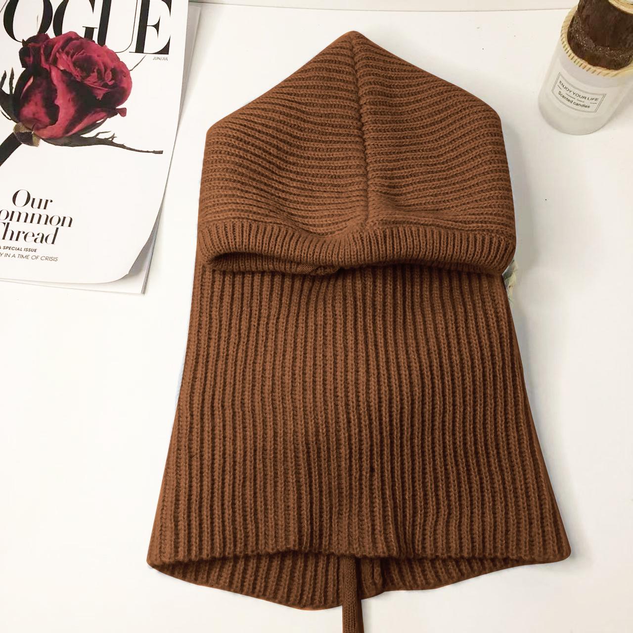 Зимние женские шапки унисекс вязаные с капюшоном и воротником шапка бини для мужчин и женщин завязывающиеся на шнурок цельные шапки теплая балаклава M(56-58CM)
Зимние женские шапки унисекс вязаные с капюшоном и воротником шапка бини для мужчин и женщин завязывающиеся на шнурок цельные шапки теплая балаклава M(56-58CM)