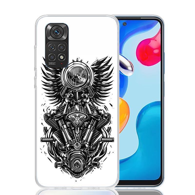 Motorcycle Gear Phone Case For Xiaomi Redmi Note 15 14 13 12S 12 Pro Plus 11S 11E 11 11T 10S 10 Art Soft Pattern Cover Redmi Not Redmi Note 11 Pro 4G
Motorcycle Gear Phone Case For Xiaomi Redmi Note 15 14 13 12S 12 Pro Plus 11S 11E 11 11T 10S 10 Art Soft Pattern Cover Redmi Not Redmi Note 11 Pro 4G