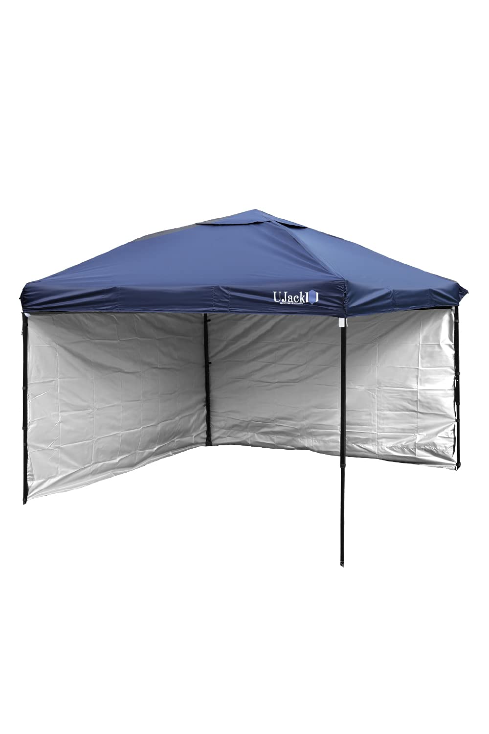 UJack One Touch Tarp Tent Steel Frame Casters Carrying Case 2 Side Sheets Included Wind Ventilation High Water Resistance Silver UV Protection Coating
UJack One Touch Tarp Tent Steel Frame Casters Carrying Case 2 Side Sheets Included Wind Ventilation High Water Resistance Silver UV Protection Coating