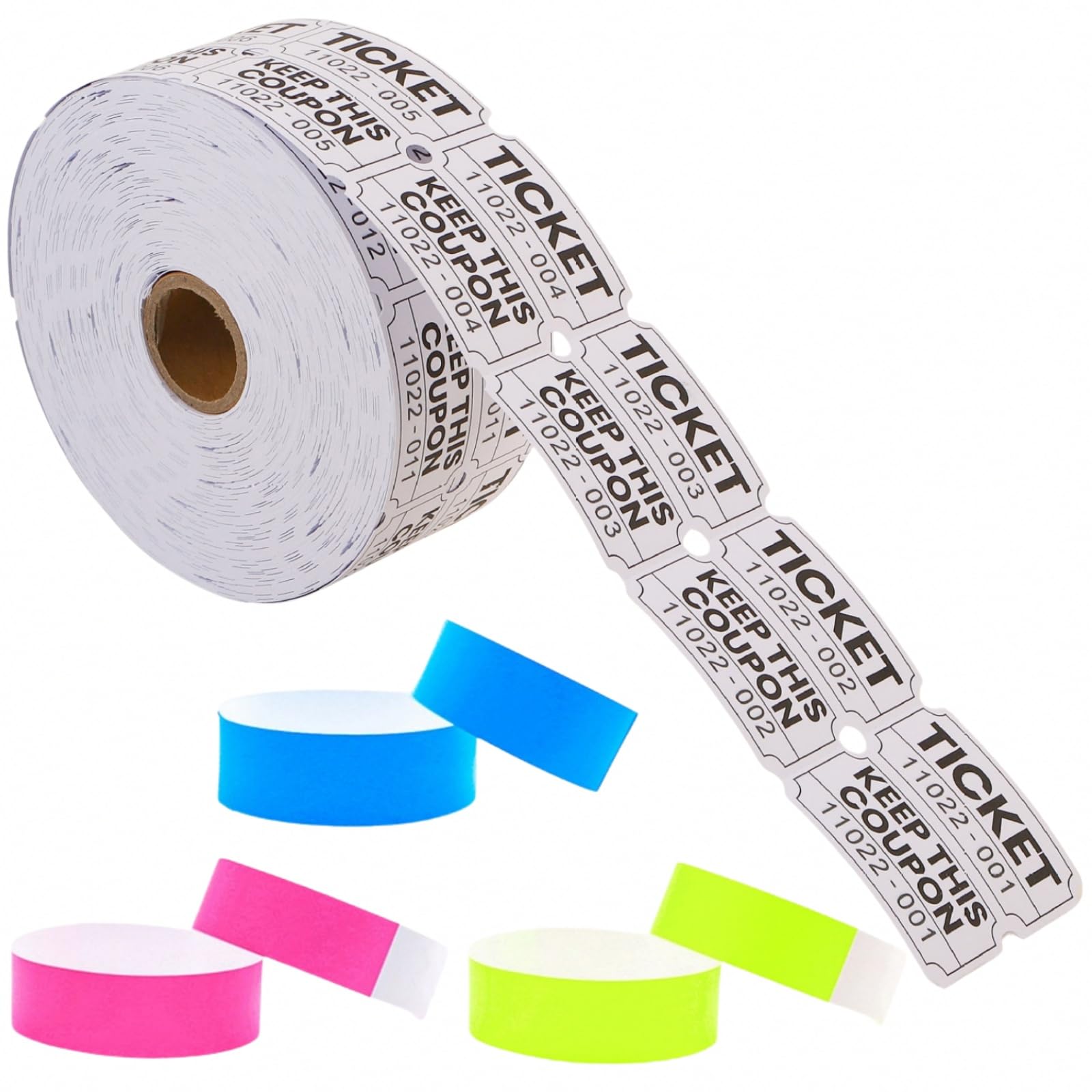 Sweet Plus Party Event Festival Music Concert Double Roll Sequential Raffle Lottery and Wristbands Included Tickets, Tickets, Tickets, Tickets, белый
Sweet Plus Party Event Festival Music Concert Double Roll Sequential Raffle Lottery and Wristbands Included Tickets, Tickets, Tickets, Tickets, белый