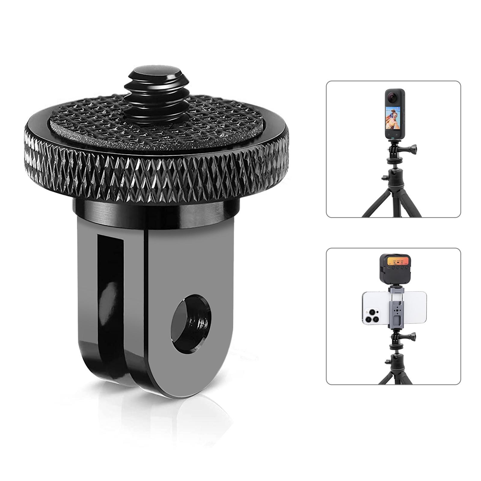 PULUZ PU705B For GoPro/Insta360 Action Camera Adapter 1/4 Inch Thread Aluminum Alloy Mount A
PULUZ PU705B For GoPro/Insta360 Action Camera Adapter 1/4 Inch Thread Aluminum Alloy Mount A