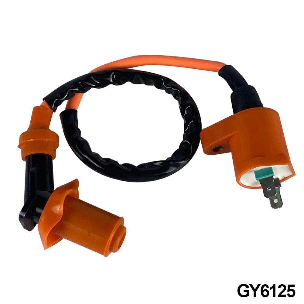 Запчасти для мотоциклов, система катушки зажигания для GY6 50 60 80 100 125 150CC ATV Quad Pit Bike Kymco Scooter GY6125