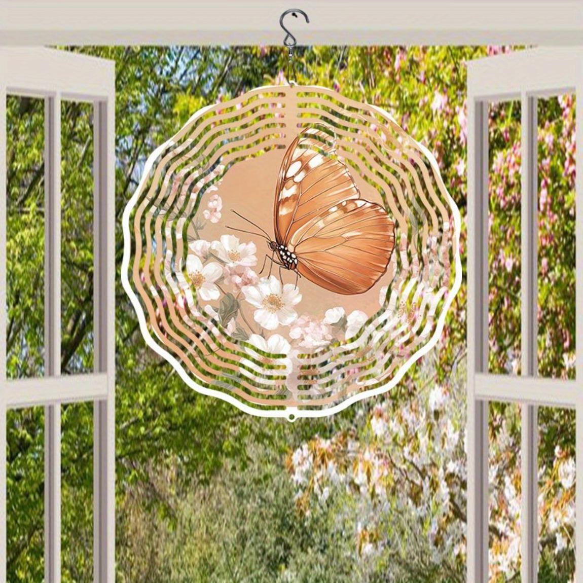 Large Butterfly Metal Wind Chime Classic Orange Yellow 360 Rotating Hook 3D Wind Powered Outdoor Indoor Hanging Decor Soothing Sounds
Large Butterfly Metal Wind Chime Classic Orange Yellow 360 Rotating Hook 3D Wind Powered Outdoor Indoor Hanging Decor Soothing Sounds