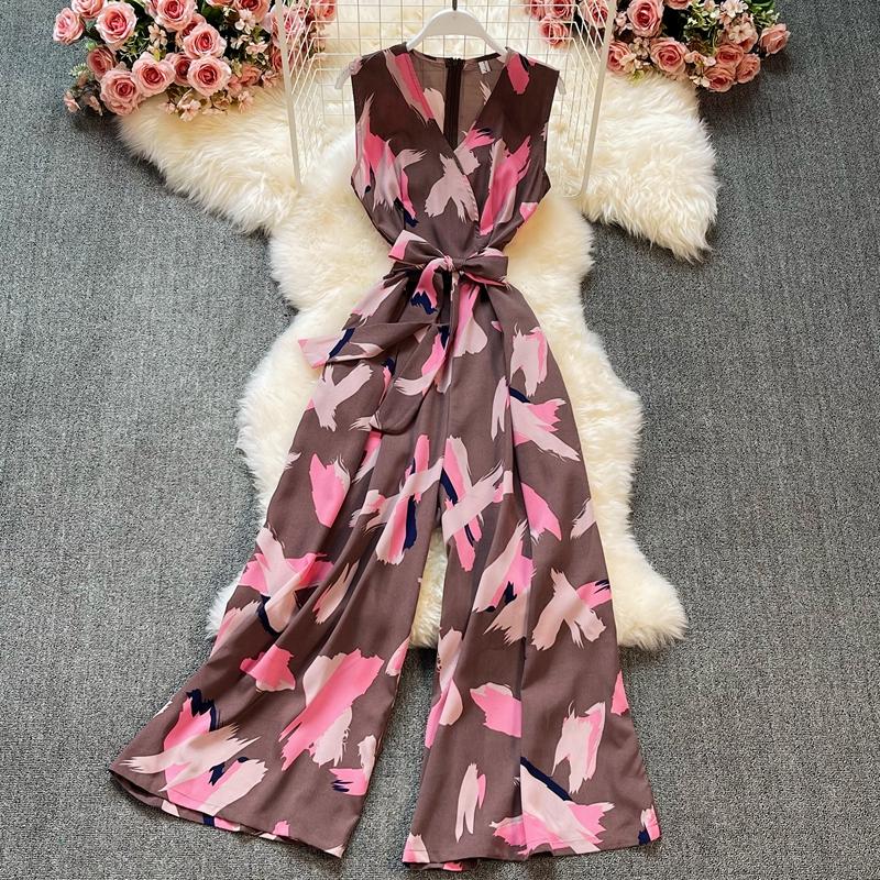 RUGOD Летний отдых на море Утягивающий комбинезон с v-образным вырезом и принтом Высокая талия Кружевные широкие брюки Комбинезон One Size чёрный
RUGOD Летний отдых на море Утягивающий комбинезон с v-образным вырезом и принтом Высокая талия Кружевные широкие брюки Комбинезон One Size чёрный