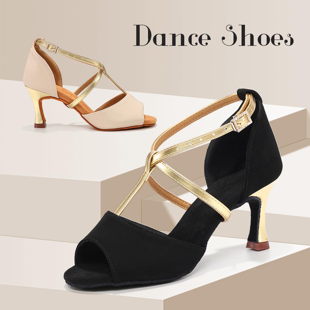 Women Latin Dance Shoes Ballroom Dancing Shoes Salsa Party Square Shoes 7cm High Heel 41 чорний
Women Latin Dance Shoes Ballroom Dancing Shoes Salsa Party Square Shoes 7cm High Heel 41 чорний