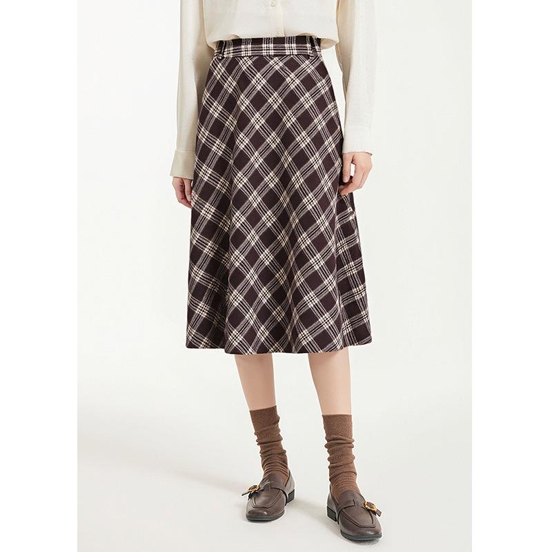 Woolen Plaid A-Line Skirt: Autumn/Winter 2025 High-Waist, Slimming, Hip-Covering Mid-Length for Women XL коричневый
Woolen Plaid A-Line Skirt: Autumn/Winter 2025 High-Waist, Slimming, Hip-Covering Mid-Length for Women XL коричневый