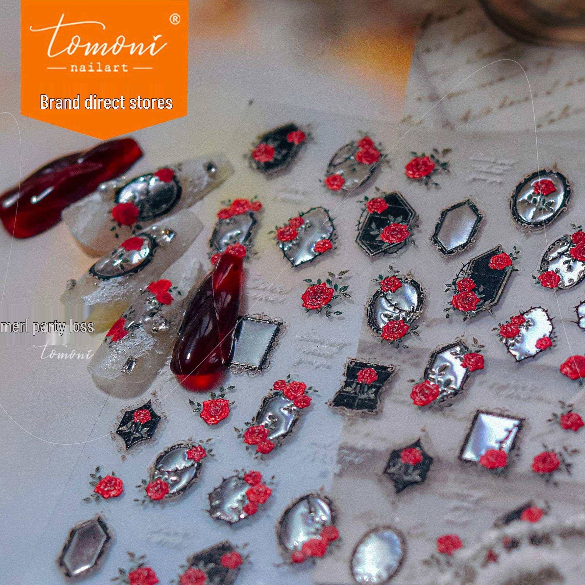 Tomoni Metal Nail Stickers: Collaboration Model with Rose and Picture Frame Designs, Popular for Stationery and Mobile Phone Décor. Don’t Miss Out!
Tomoni Metal Nail Stickers: Collaboration Model with Rose and Picture Frame Designs, Popular for Stationery and Mobile Phone Décor. Don’t Miss Out!