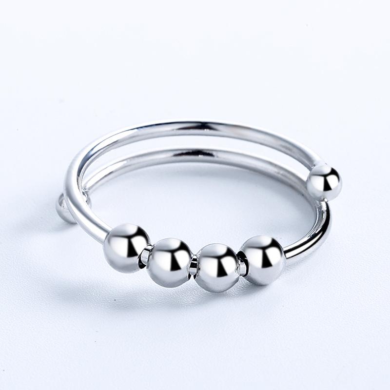 Unisex Geometric Beaded Bracelet and Ring for Stress Relief Adjustable Open платиновый
Unisex Geometric Beaded Bracelet and Ring for Stress Relief Adjustable Open платиновый