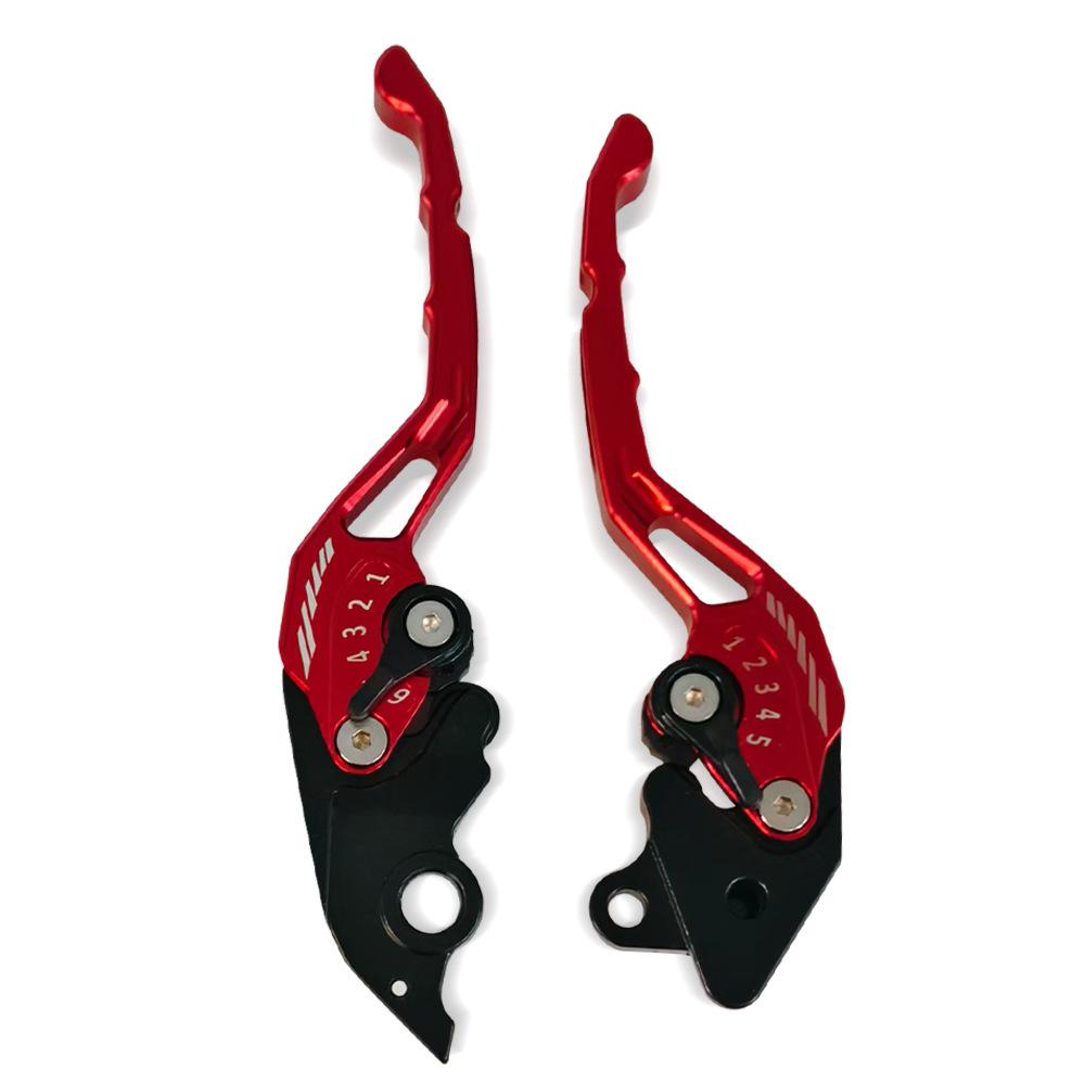 Adjustable Aluminum Alloy Motorcycle Handlebar Handle Featuring Six-Speed Brake Lever Distance Control for Optimal Riding Safety червоний
Adjustable Aluminum Alloy Motorcycle Handlebar Handle Featuring Six-Speed Brake Lever Distance Control for Optimal Riding Safety червоний