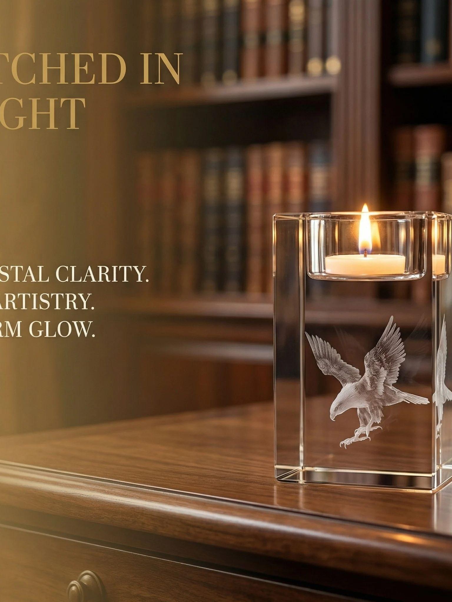 Eagle Candle Holder Home Decor Gift Festive Eagle Candle Stand for Holiday Gifts 5x5x8cm
Eagle Candle Holder Home Decor Gift Festive Eagle Candle Stand for Holiday Gifts 5x5x8cm