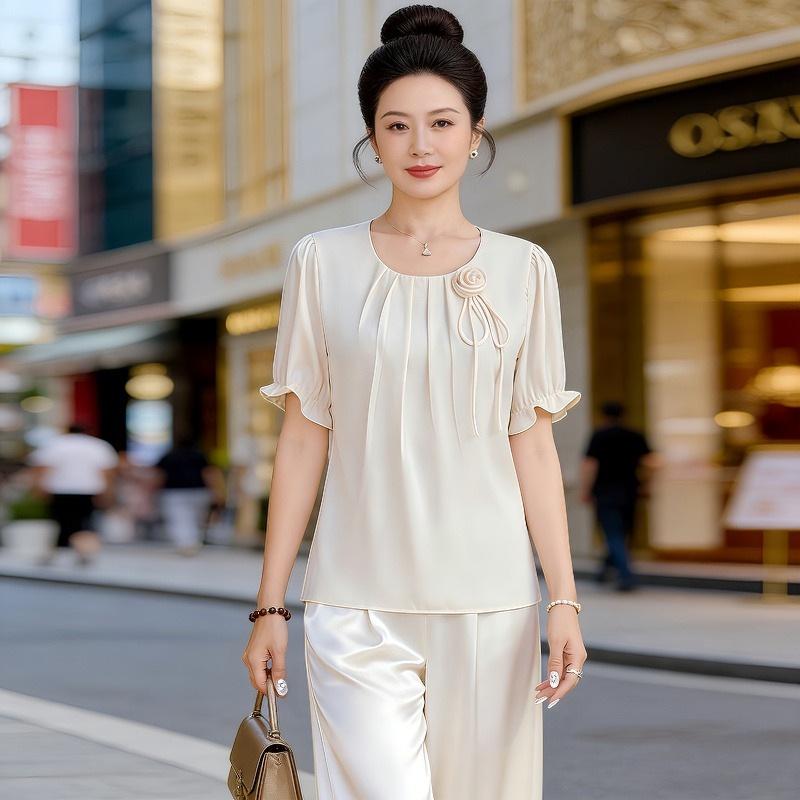 Elegant Summer Slimming Short-Sleeve Top for Women 3XL (approx. 115-130 lbs)
Elegant Summer Slimming Short-Sleeve Top for Women 3XL (approx. 115-130 lbs)