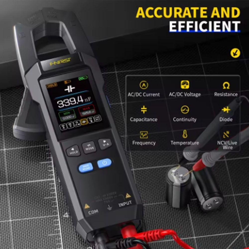 DMC-100 DC AC Current Clamp Meter 600A Digital Clamp Meter Electrician Tools DMC-100 And Probe
DMC-100 DC AC Current Clamp Meter 600A Digital Clamp Meter Electrician Tools DMC-100 And Probe