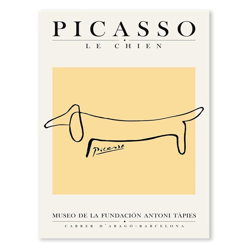 Picasso Colour Print Wall Art Cat Dog Line Canvas Painting Abstract Character Colour Block Poster Home Living Room Decoration 21cm×30cm NoFrame
Picasso Colour Print Wall Art Cat Dog Line Canvas Painting Abstract Character Colour Block Poster Home Living Room Decoration 21cm×30cm NoFrame