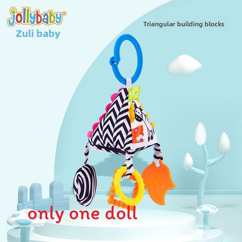 Baby Geometric Shape Plush Toy With Teething Rattle For Sensory Development Triangle
Baby Geometric Shape Plush Toy With Teething Rattle For Sensory Development Triangle