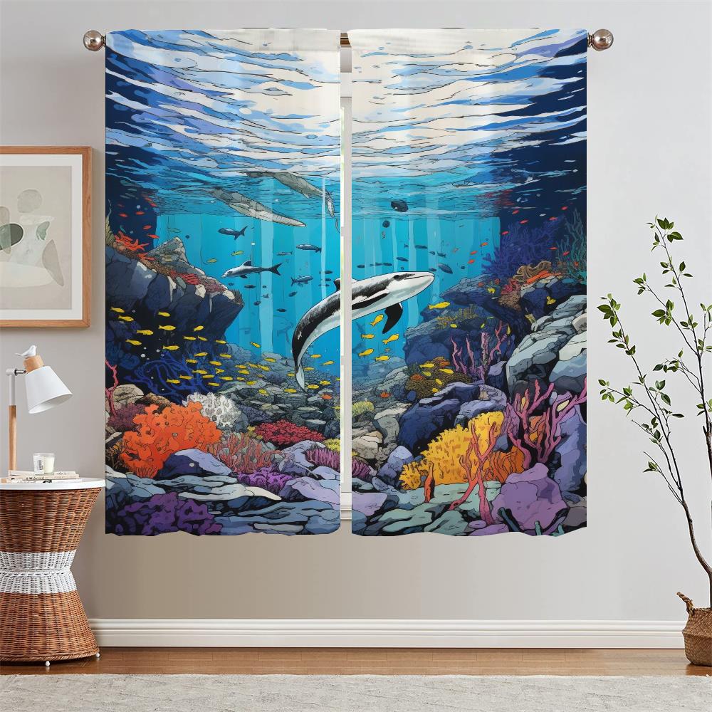 Marine Animal World Blackout Curtains for Living Room Tentacles Curtain Kitchen Curtains Salon 2 Pieces Bedroom Decoration Curls W50xH70cmx2pcs-CL
Marine Animal World Blackout Curtains for Living Room Tentacles Curtain Kitchen Curtains Salon 2 Pieces Bedroom Decoration Curls W50xH70cmx2pcs-CL