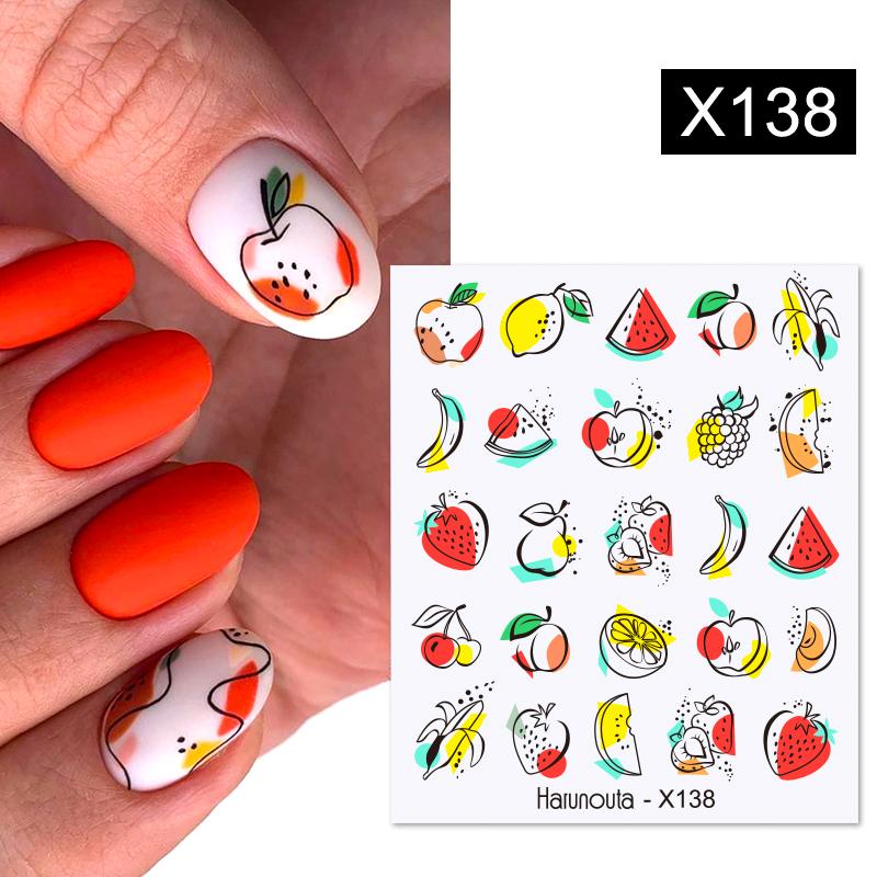 Harunouta Water Decals Watermelon Avocado Fruit Nail Butterfly Stickers Watercolor Blue Flowers Leaves Sliders Wraps Manicures
Harunouta Water Decals Watermelon Avocado Fruit Nail Butterfly Stickers Watercolor Blue Flowers Leaves Sliders Wraps Manicures