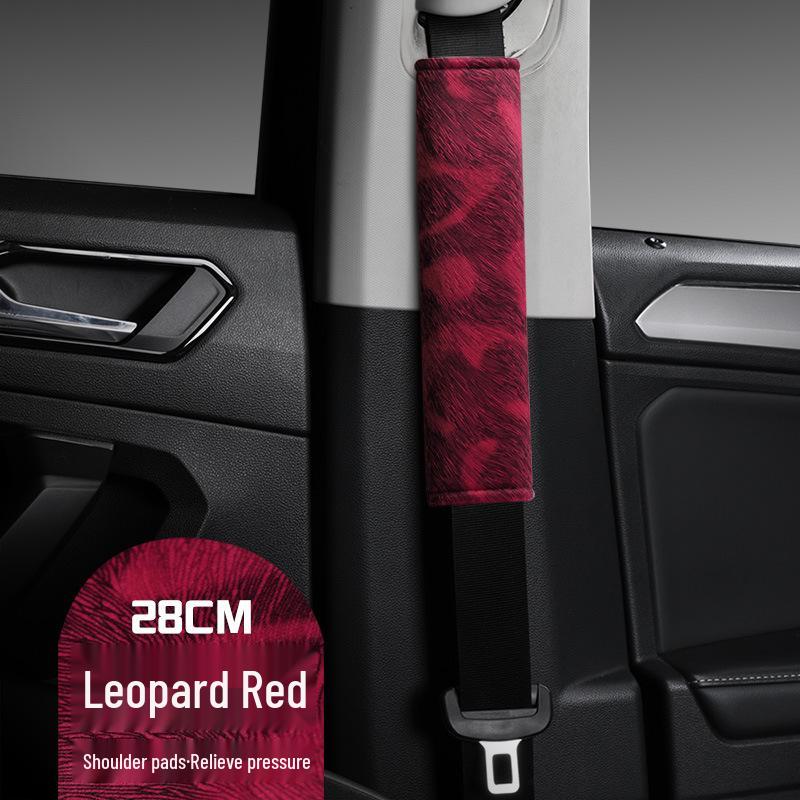 Leopard Print Velvet Seat Belt Shoulder Pad - Soft, Skin-Friendly, Anti-Chafe Protector Universal
Leopard Print Velvet Seat Belt Shoulder Pad - Soft, Skin-Friendly, Anti-Chafe Protector Universal