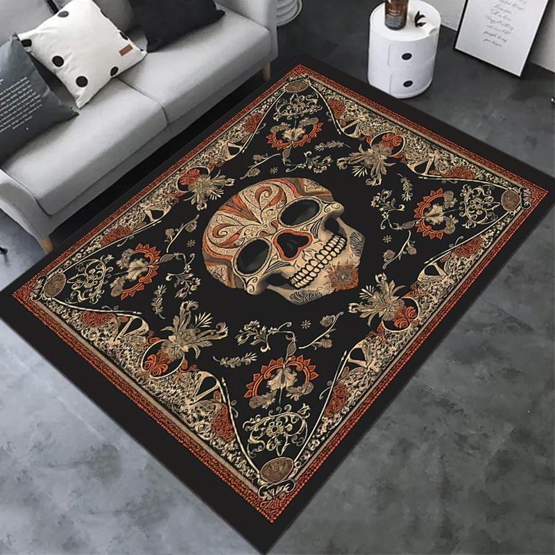1PC Skull Dark Gothic Pattern printed Carpet Rug for Living Room Bedroom Home Sofa Decoration,Non-slip Floor Mat Floor mat 40x60cm( 15x23in )
1PC Skull Dark Gothic Pattern printed Carpet Rug for Living Room Bedroom Home Sofa Decoration,Non-slip Floor Mat Floor mat 40x60cm( 15x23in )