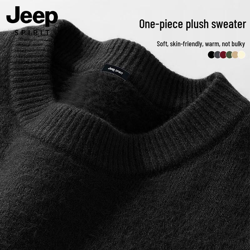 JEEP SPIRIT Men s Winter Fleece-Lined Knit Sweater M
JEEP SPIRIT Men s Winter Fleece-Lined Knit Sweater M