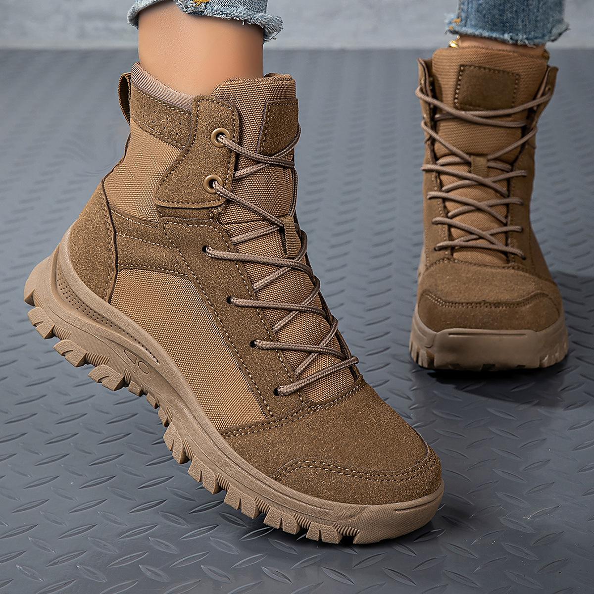 Women s Plus Size Non-slip High-top Hiking & Tactical Mountaineering Boots 42 коричневий
Women s Plus Size Non-slip High-top Hiking & Tactical Mountaineering Boots 42 коричневий