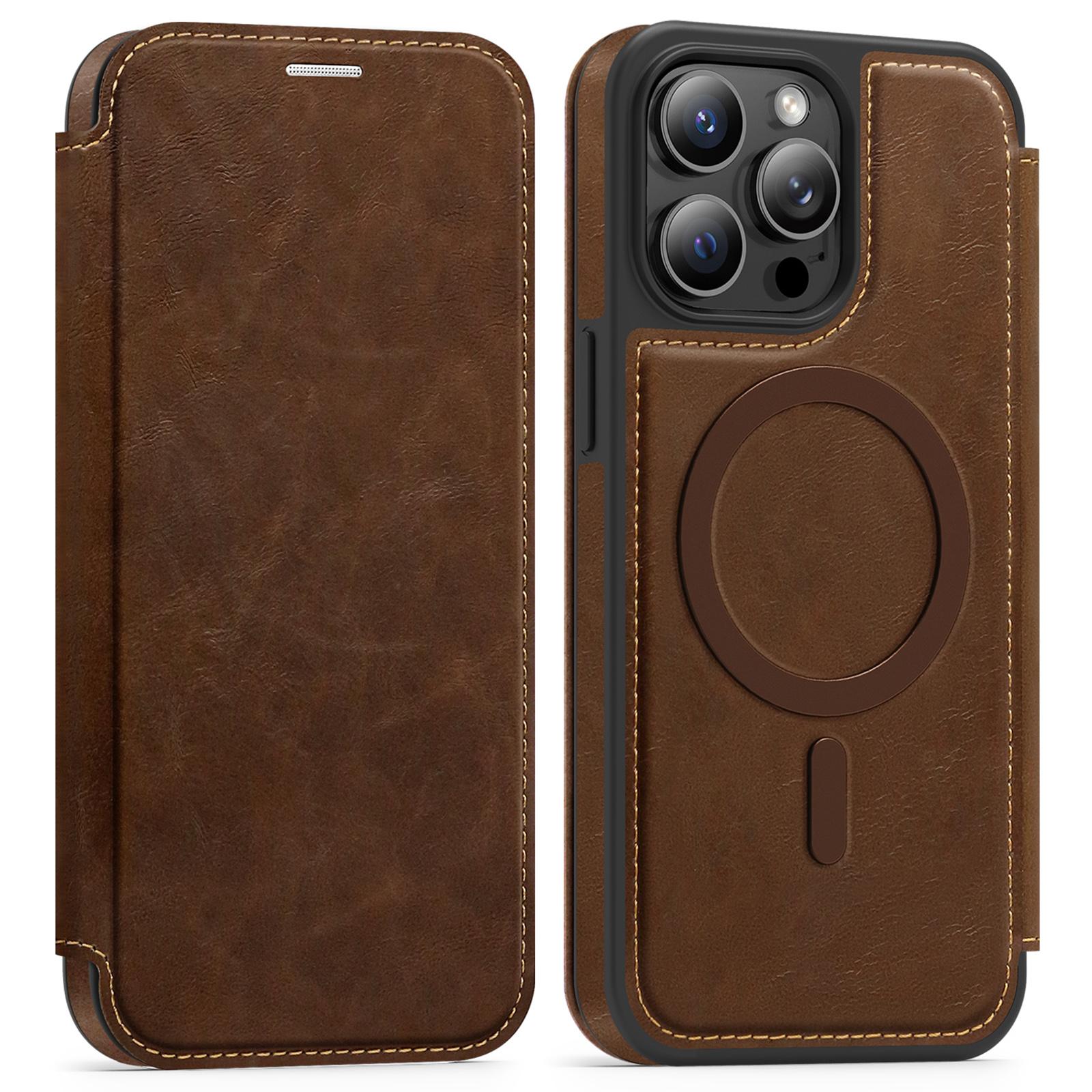 Чохол для iPhone 14 Pro Max, сумісний з MagSafe, з блокуванням RFID, тримачем для карток, шкіряна накладка для телефону F
Чохол для iPhone 14 Pro Max, сумісний з MagSafe, з блокуванням RFID, тримачем для карток, шкіряна накладка для телефону F