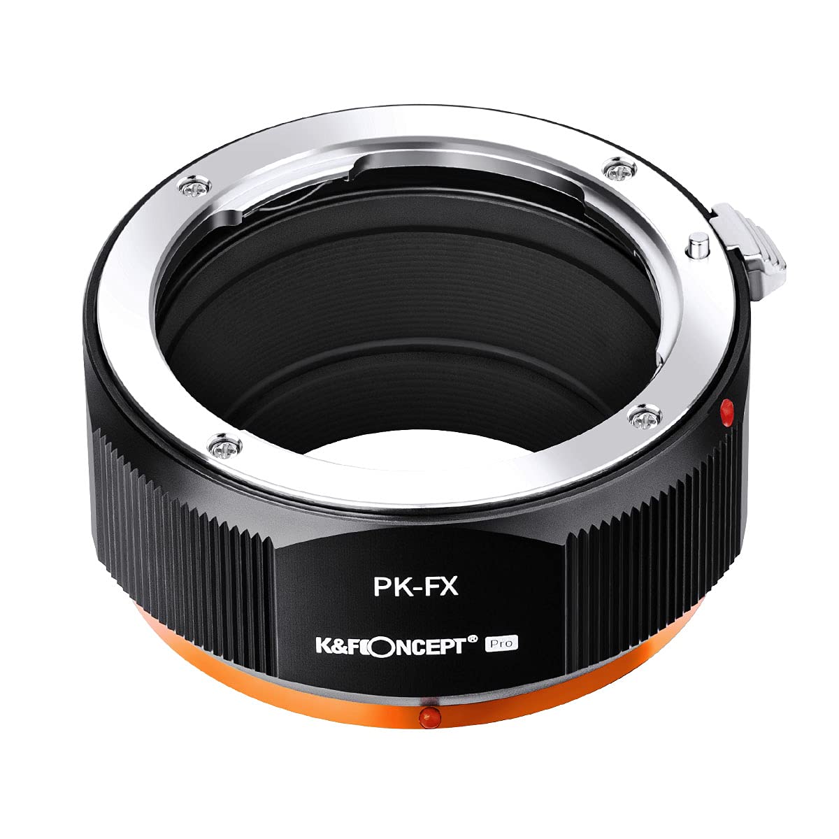 Адаптер крепления объектива Concept Объектив с K-креплением на Fujifilm X-крепление K&F KF-PKX.P (Конверсия Pentax)
Адаптер крепления объектива Concept Объектив с K-креплением на Fujifilm X-крепление K&F KF-PKX.P (Конверсия Pentax)