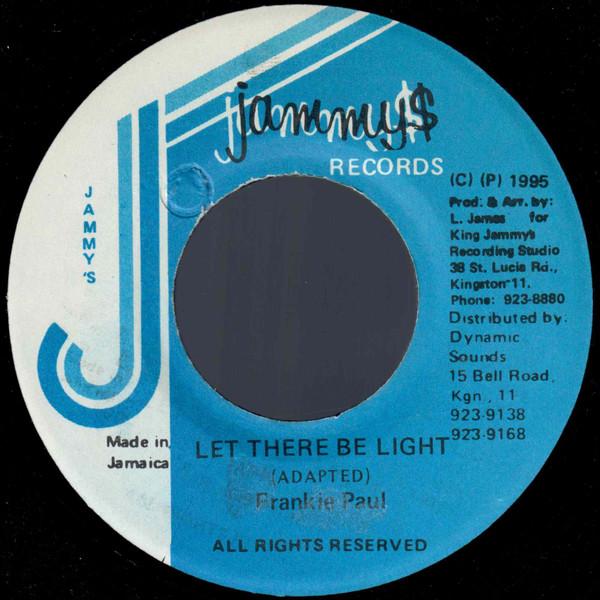 7-дюймовая пластинка FRANKIE PAUL - Let There Be Light NONE JAMMY S 1995 Ямайка Регги, Ска и Даб Б/У
7-дюймовая пластинка FRANKIE PAUL - Let There Be Light NONE JAMMY S 1995 Ямайка Регги, Ска и Даб Б/У