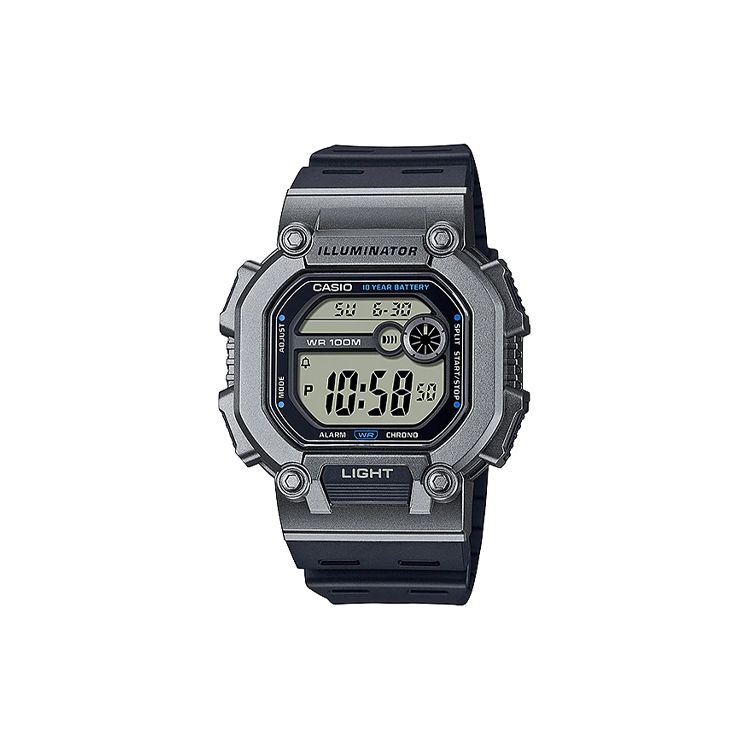 Casio Youth Series Silicone Square Fashion Trend Retro Classic LCD Display Quartz Movement Resin Strap Watch Men watches Gray W-737H-1A2V Regular Watch Box,Black Gray Color Watch Case
Casio Youth Series Silicone Square Fashion Trend Retro Classic LCD Display Quartz Movement Resin Strap Watch Men watches Gray W-737H-1A2V Regular Watch Box,Black Gray Color Watch Case