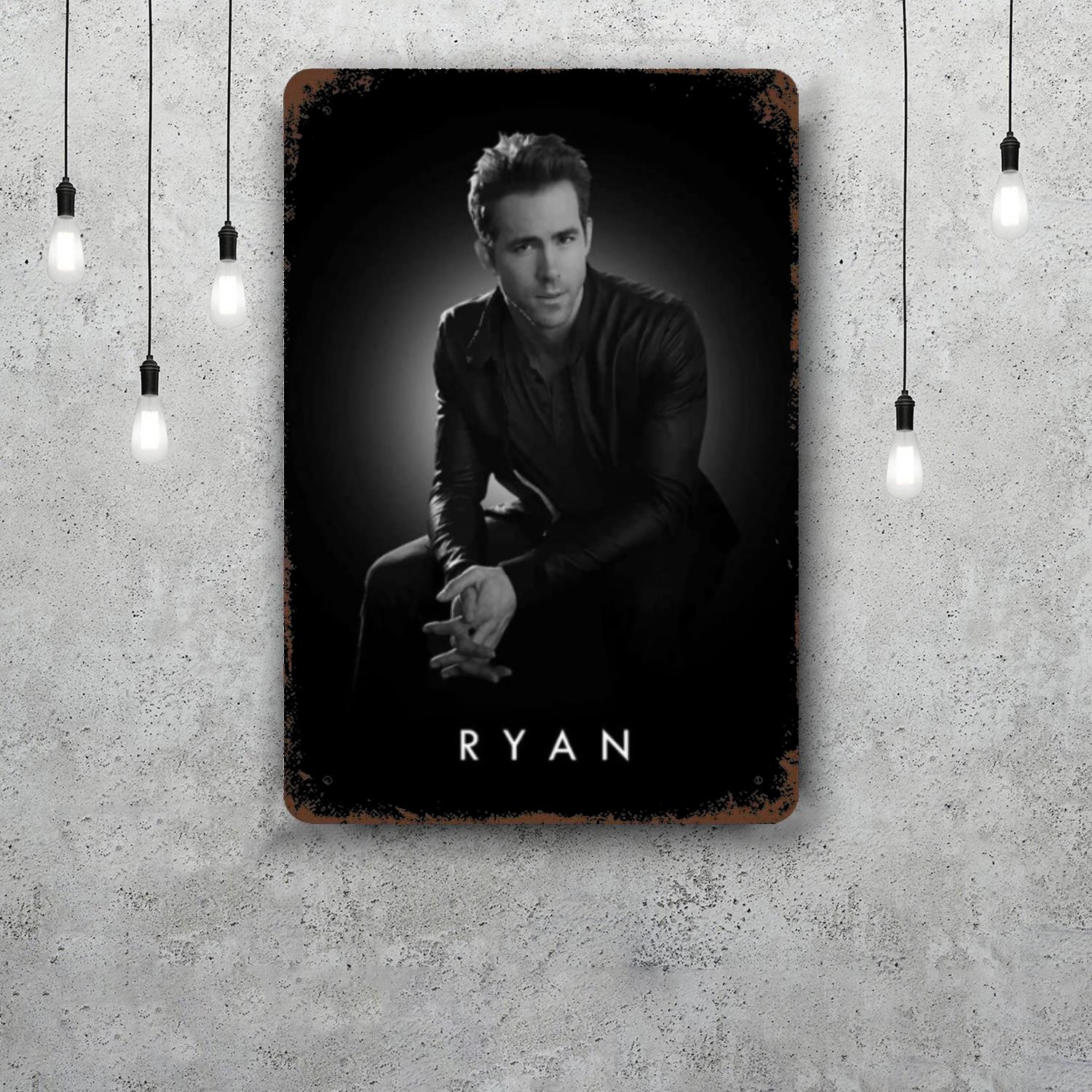 ryan renolds Decor Poster Vintage Tin Sign Metal Sign Decorative Plaque for Pub Bar Man Cave Club Wall Decoration 20x30cm(7.8x11.8inch)
ryan renolds Decor Poster Vintage Tin Sign Metal Sign Decorative Plaque for Pub Bar Man Cave Club Wall Decoration 20x30cm(7.8x11.8inch)