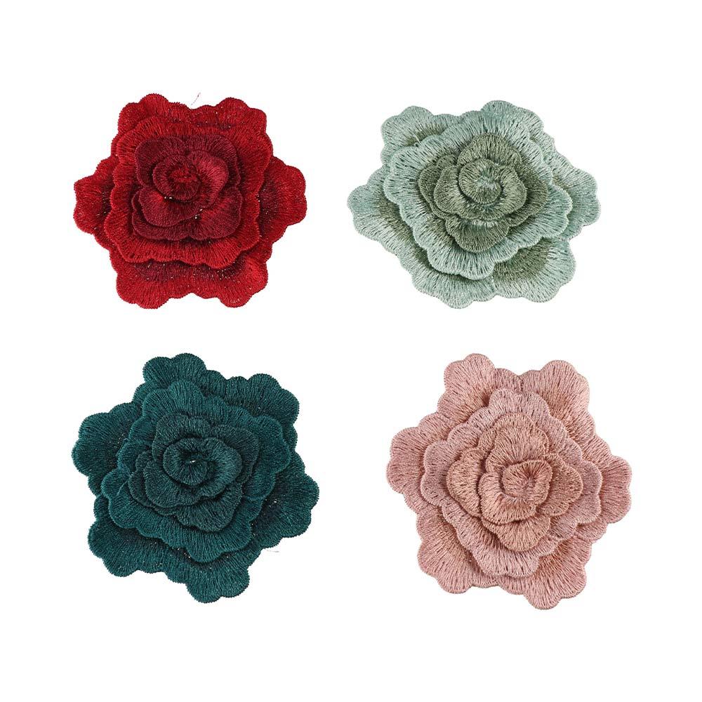 3PCS Exquisite 3D Flowers Embroidered Appliques Multi-layer Clothing Patch Sewing зелений
3PCS Exquisite 3D Flowers Embroidered Appliques Multi-layer Clothing Patch Sewing зелений