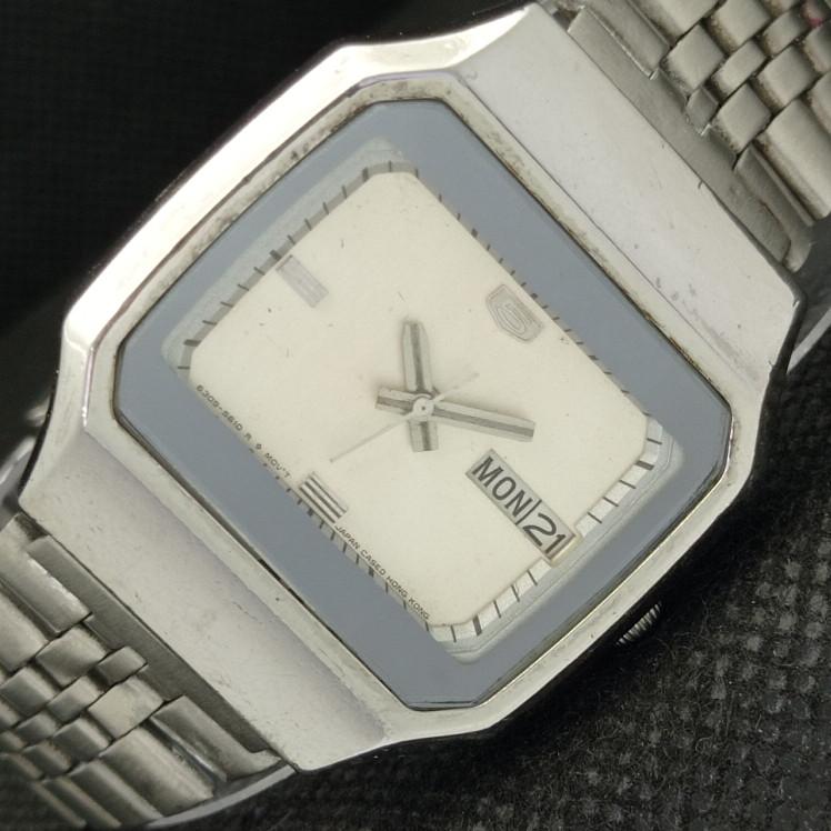 USED VINTAGE SEIKO 5 AUTO 6309A JAPAN MENS ORIGINAL DIAL WATCH 608a-a315151-9 SKU608a-a315151
USED VINTAGE SEIKO 5 AUTO 6309A JAPAN MENS ORIGINAL DIAL WATCH 608a-a315151-9 SKU608a-a315151