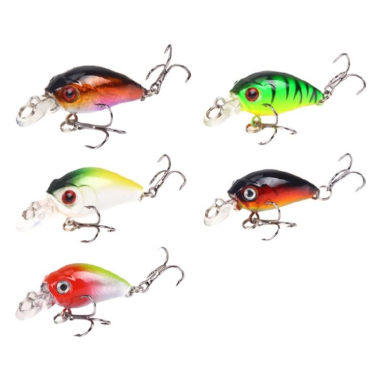 5pack Durability Basses Lures with Realistic Swimming Action for Different Light and Water Setting 1
5pack Durability Basses Lures with Realistic Swimming Action for Different Light and Water Setting 1