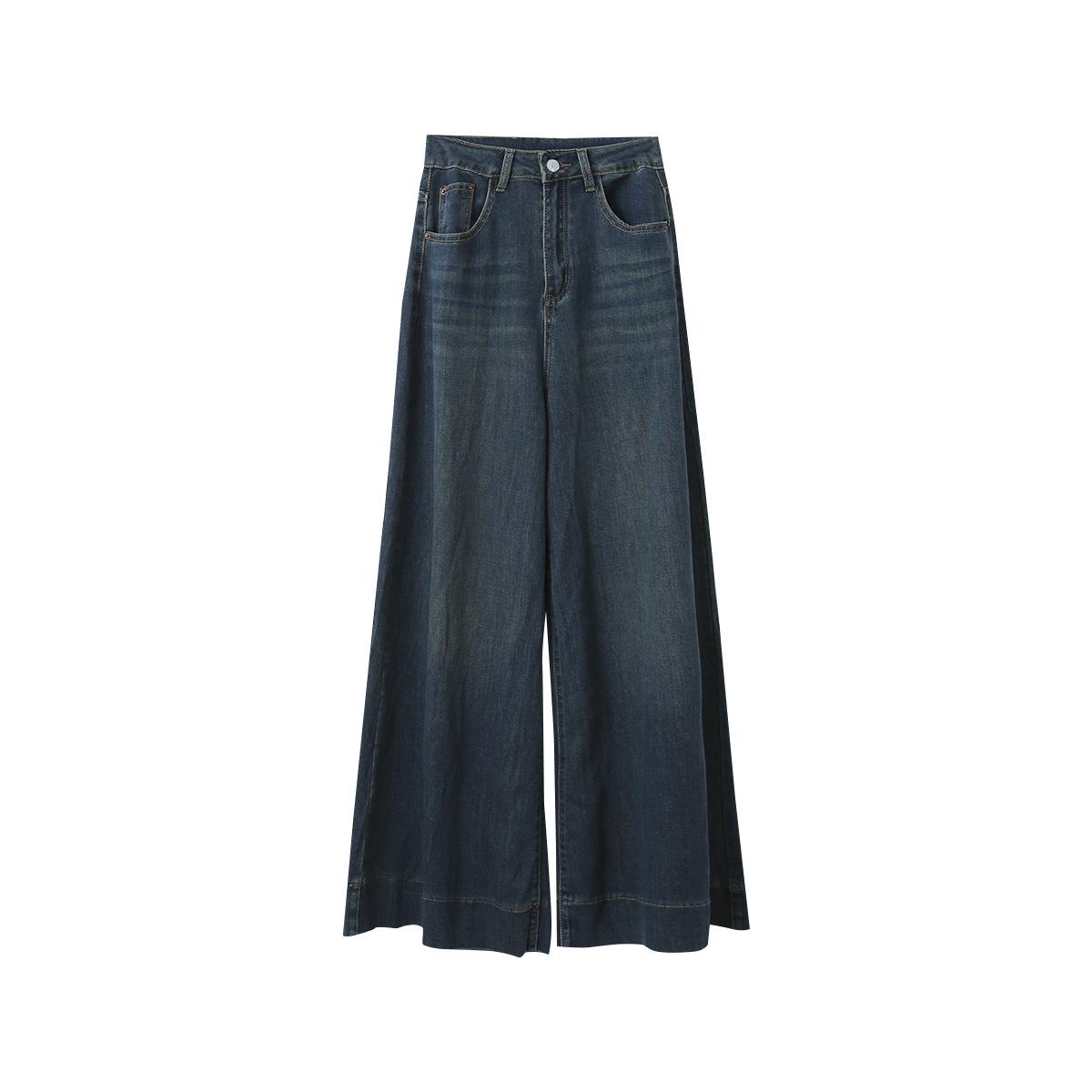 “Ou Fan Retro High-Waisted Flared Jeans for Women - 2024 Autumn/Winter Slimming Floor-Length Pants” Small джинсовый синий
“Ou Fan Retro High-Waisted Flared Jeans for Women - 2024 Autumn/Winter Slimming Floor-Length Pants” Small джинсовый синий