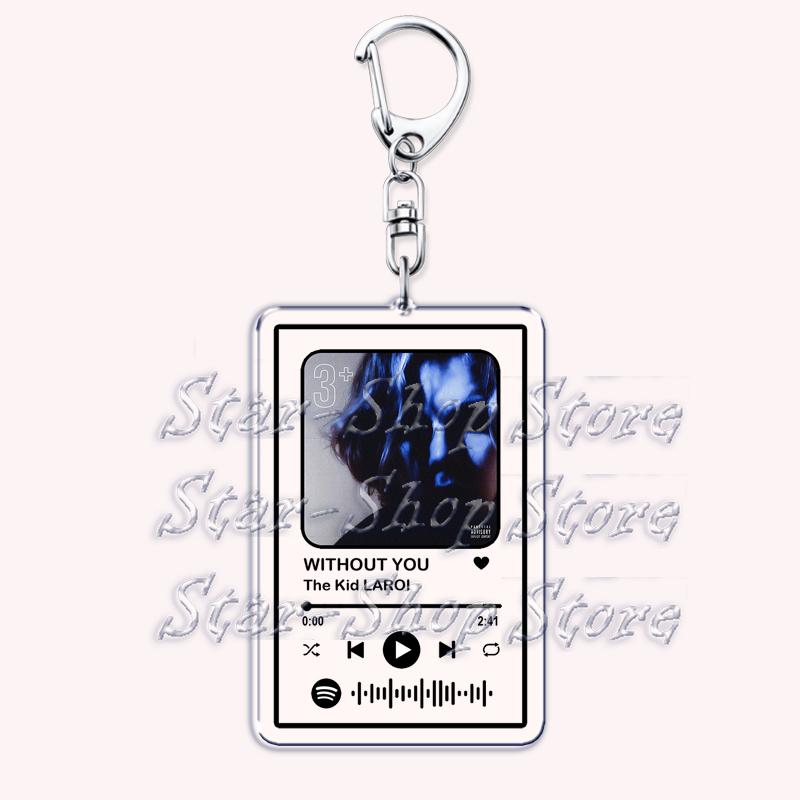 Hot Hip Hop Rapper Music Keychains for Women Man Bag Accessories Stay Playlist Code Keying Jewelry Fans Friends Boys Girls Gifts
Hot Hip Hop Rapper Music Keychains for Women Man Bag Accessories Stay Playlist Code Keying Jewelry Fans Friends Boys Girls Gifts