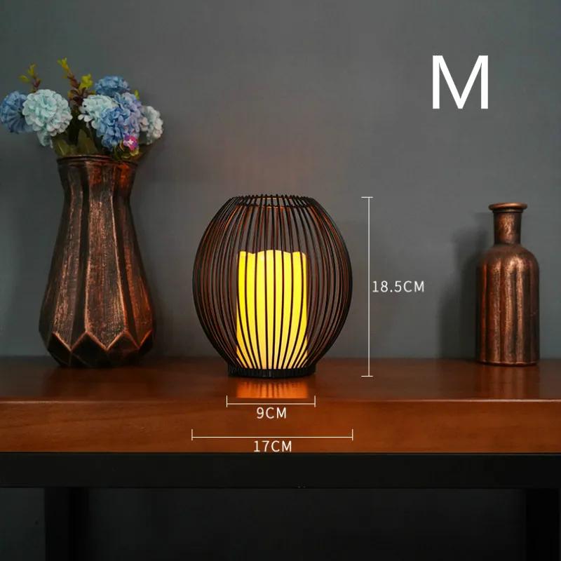 Светодиодный подсвечник-симуляция Скандинавский минимализм Железное украшение Ночник Кофейня Ресторан Креативные домашние поделки для интерьера M
Светодиодный подсвечник-симуляция Скандинавский минимализм Железное украшение Ночник Кофейня Ресторан Креативные домашние поделки для интерьера M