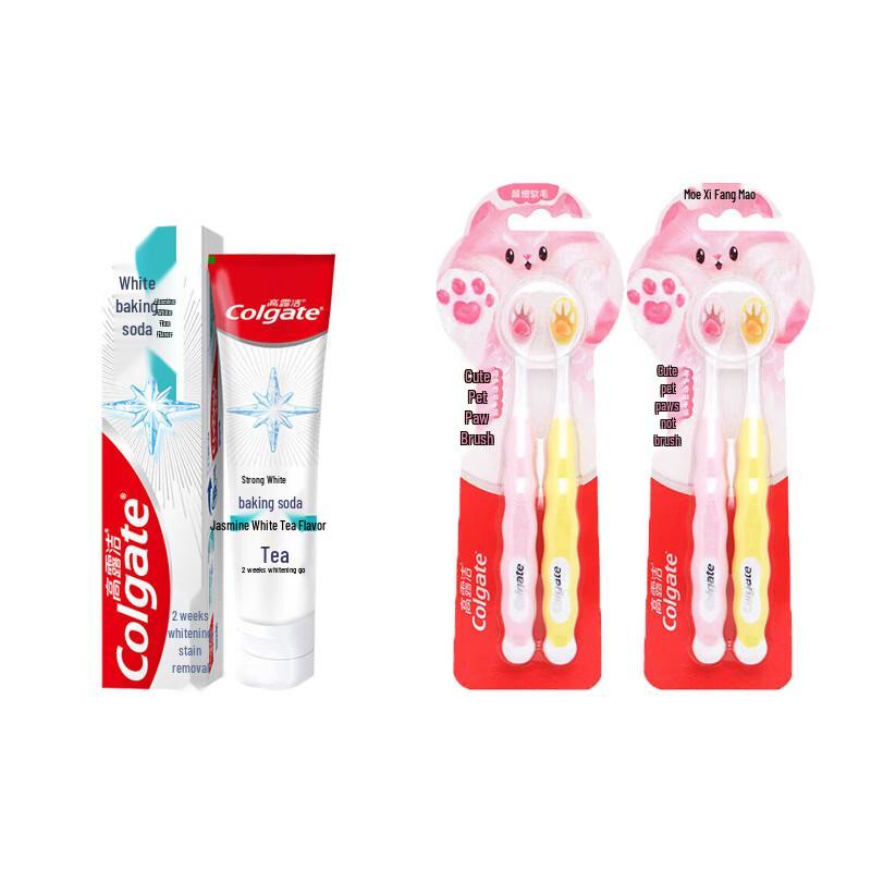 Colgate Max White Baking Soda Spearmint Toothpaste & Kids Toothbrush Family Set
Colgate Max White Baking Soda Spearmint Toothpaste & Kids Toothbrush Family Set