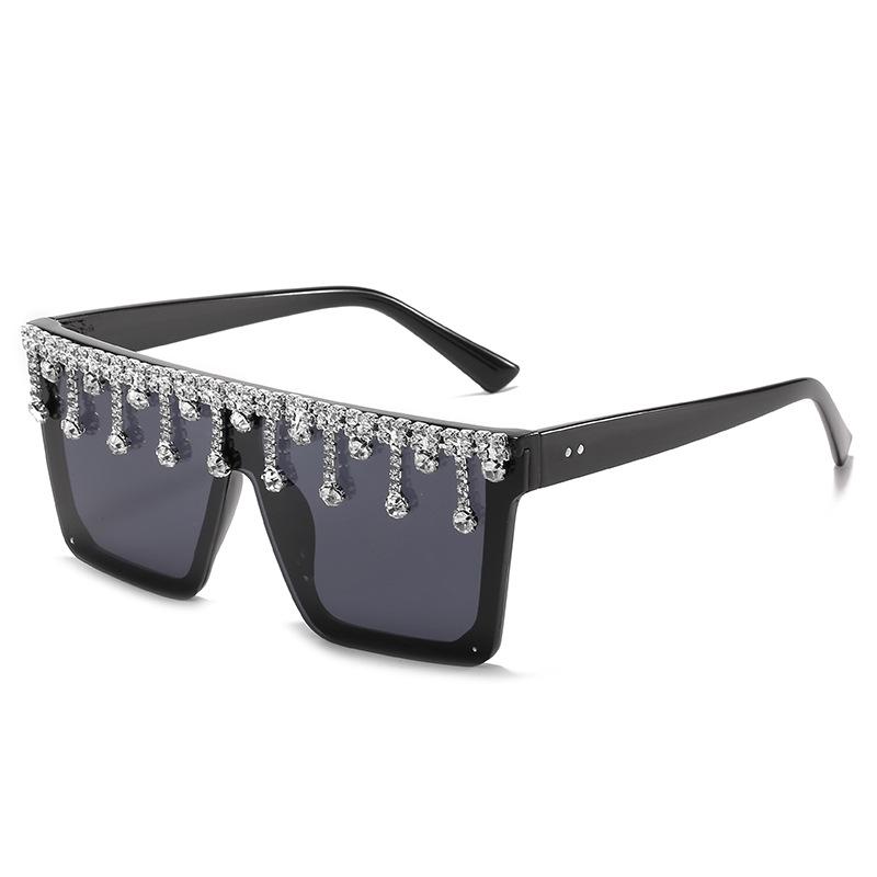 2020 Rhinestone Square One-Piece Sunglasses with Large Frame and Diamond Accents In Stock
2020 Rhinestone Square One-Piece Sunglasses with Large Frame and Diamond Accents In Stock