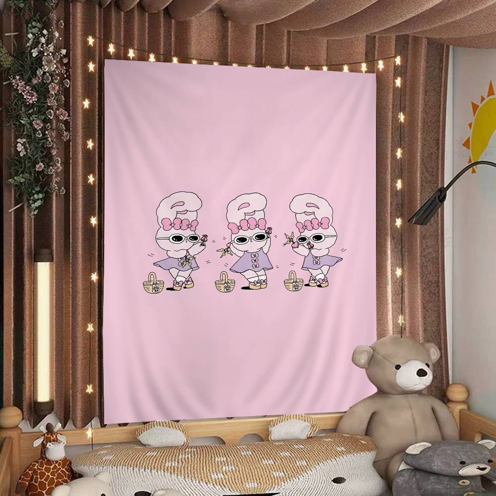 Cute Esther Bunny Rabbit Anime Printed Large Wall Tapestry Cheap Hippie Wall Hanging Bohemian Wall Tapestries Mandala Home Decor 74x94cm(29x37in)
Cute Esther Bunny Rabbit Anime Printed Large Wall Tapestry Cheap Hippie Wall Hanging Bohemian Wall Tapestries Mandala Home Decor 74x94cm(29x37in)