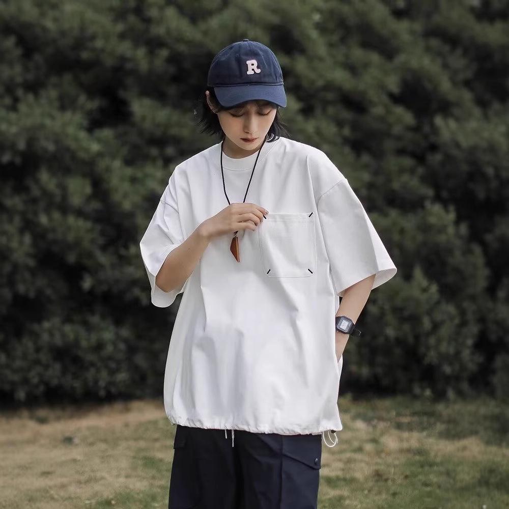 Women s Casual Summer Crew Neck Loose Fit Pocket T-Shirt - Japanese Heavyweight, American Streetwear Style Medium
Women s Casual Summer Crew Neck Loose Fit Pocket T-Shirt - Japanese Heavyweight, American Streetwear Style Medium