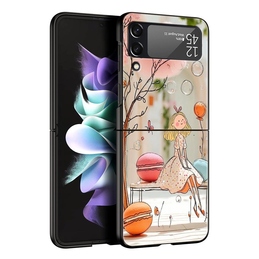 Cartoon Girl Hard PC Phone Case For Samsung Galaxy Z Flip 7 6 5 4 Black Cover For Galaxy Z Flip 3 Foldable Shell Fundas Capa Bag Z Flip 3
Cartoon Girl Hard PC Phone Case For Samsung Galaxy Z Flip 7 6 5 4 Black Cover For Galaxy Z Flip 3 Foldable Shell Fundas Capa Bag Z Flip 3