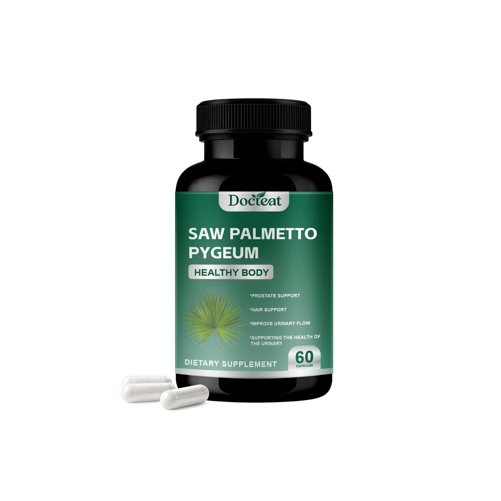 DOCTEat Gentle Saw Palmetto Capsules - Dietary Supplement for Comfortable Body Care
DOCTEat Gentle Saw Palmetto Capsules - Dietary Supplement for Comfortable Body Care