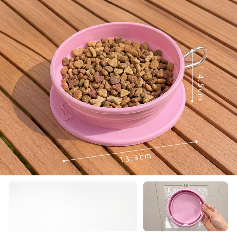Portable Silicone Dog Bowl For Travel Collapsible Pet Food And Water Bowl With Carrying Case For Outdoor Camping Hiking
Portable Silicone Dog Bowl For Travel Collapsible Pet Food And Water Bowl With Carrying Case For Outdoor Camping Hiking