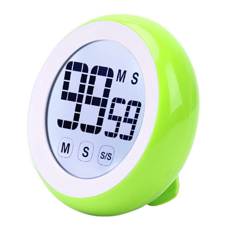 LCD Touchscreen Countdown Kitchen Timer Large LCD Display Backlit Cooking Timer with Big Digits Loud Alarm with Magnet зелений
LCD Touchscreen Countdown Kitchen Timer Large LCD Display Backlit Cooking Timer with Big Digits Loud Alarm with Magnet зелений