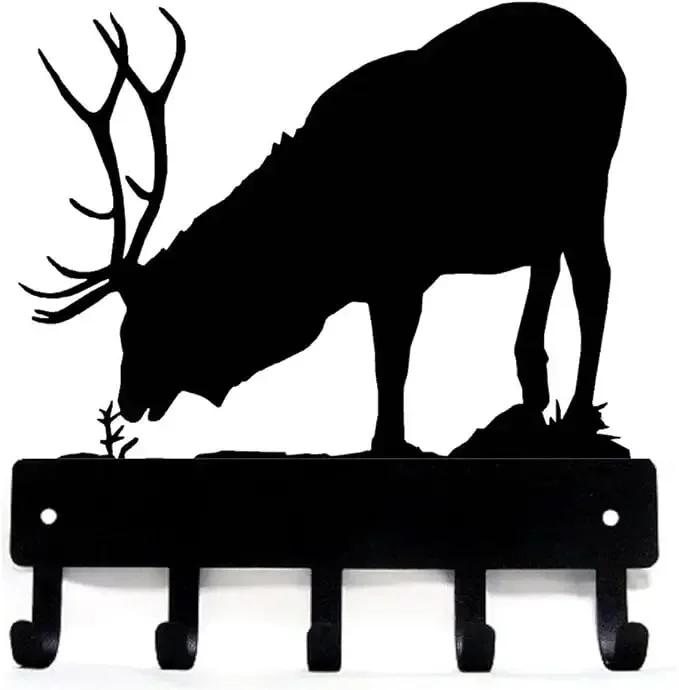 Вешалка для ключей Elk Bull, настенная подвесная вешалка для ключей, настенное украшение для дома, деревенское очарование для любителей дикой природы светло-серый
Вешалка для ключей Elk Bull, настенная подвесная вешалка для ключей, настенное украшение для дома, деревенское очарование для любителей дикой природы светло-серый