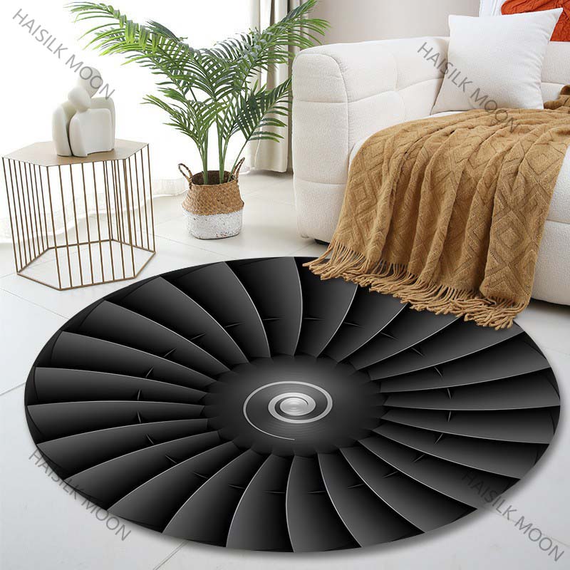 Multiple sizes Jet engine turbine blades Print Round Carpet Living Room Bedroom Table Chair Sofa Decorative Carpet Luxury gifts Diameter -60cm
Multiple sizes Jet engine turbine blades Print Round Carpet Living Room Bedroom Table Chair Sofa Decorative Carpet Luxury gifts Diameter -60cm