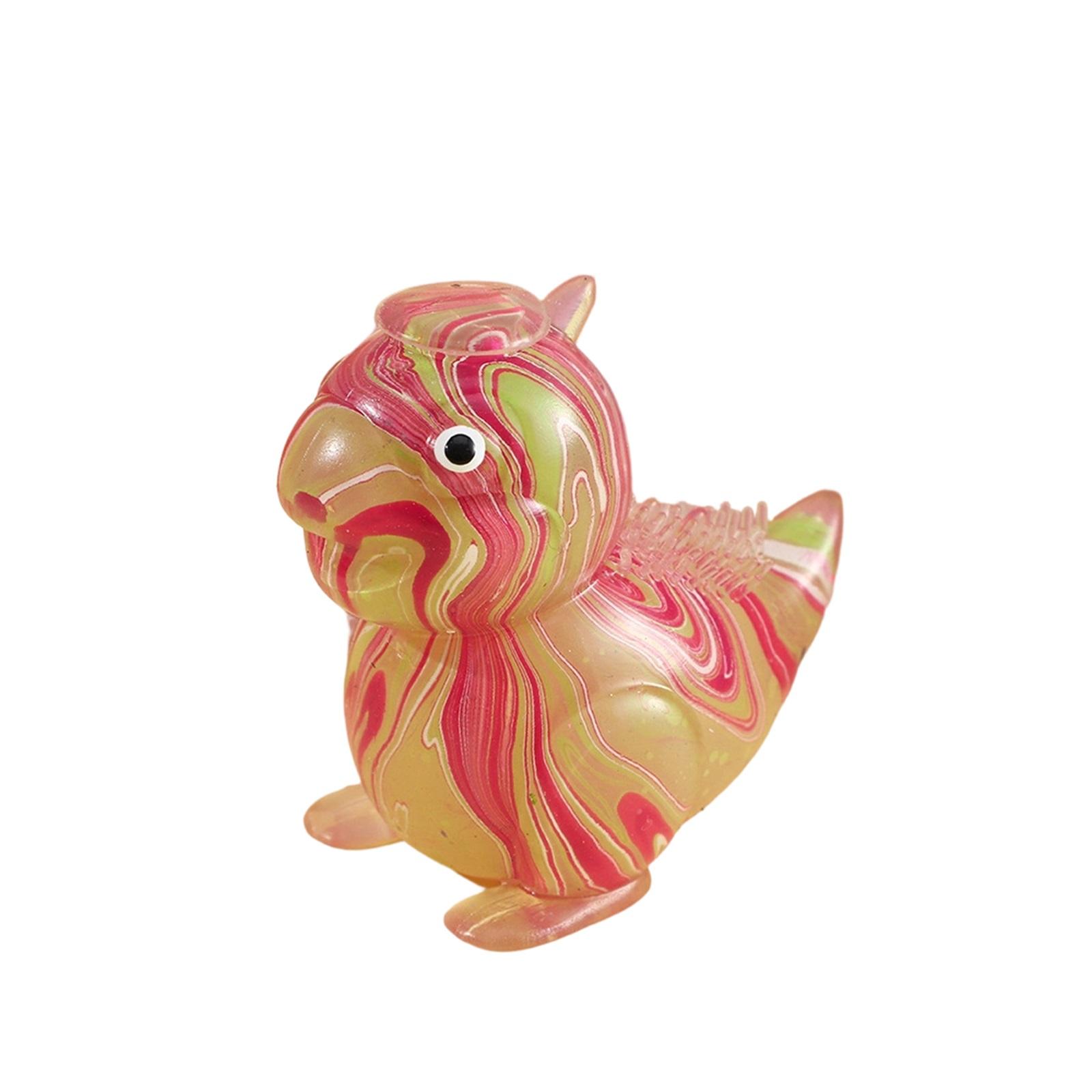 Vinyl Duck Figurine with Multicolored Swirl Pattern Decorative Collectible Animal Sculpture for Display Shelf Desk Decor One Size
Vinyl Duck Figurine with Multicolored Swirl Pattern Decorative Collectible Animal Sculpture for Display Shelf Desk Decor One Size