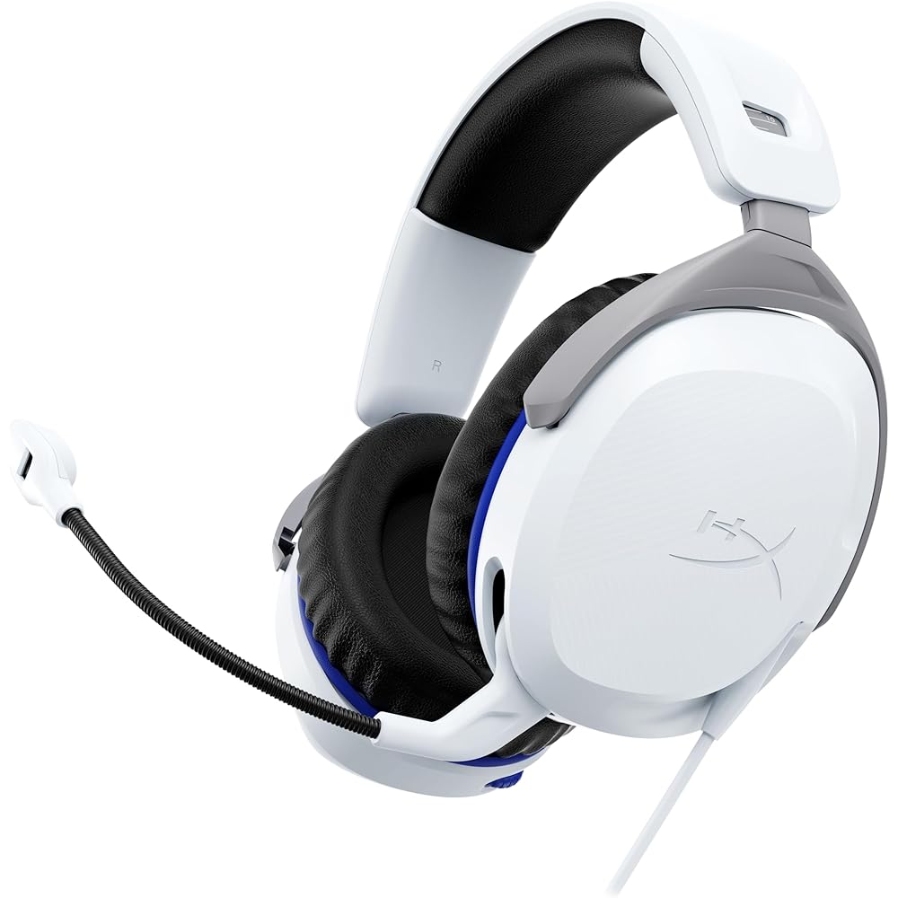 HyperX Cloud Stinger 2 Gaming Headset PlayStation Signature Comfort Adjustable Headband Wired White
HyperX Cloud Stinger 2 Gaming Headset PlayStation Signature Comfort Adjustable Headband Wired White
