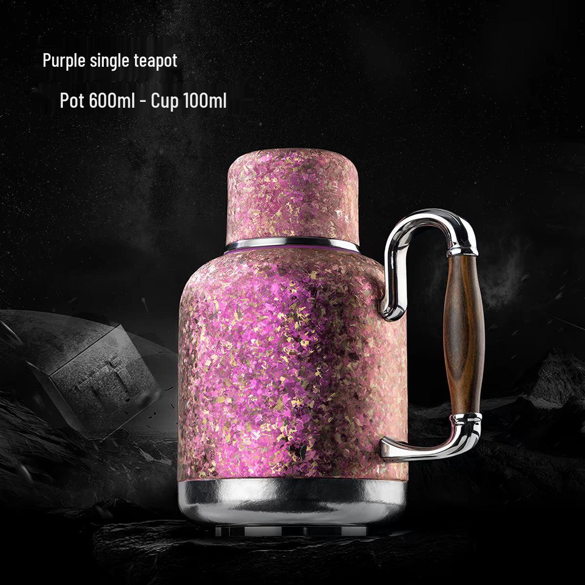 Shangming Pure Titanium Stew and Thermos Pot for Home or Office - Ideal Business Gift 600ML фіолетовий
Shangming Pure Titanium Stew and Thermos Pot for Home or Office - Ideal Business Gift 600ML фіолетовий